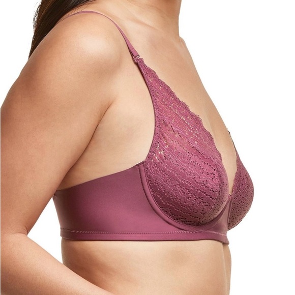 2/$30 Maidenform Women's Comfort Crush Lace Trimmed Wireless Size L - Picture 8 of 12